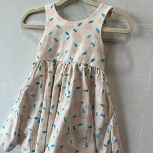 Girl - 2 - Ollie Jay Pink Apple Tank Dress